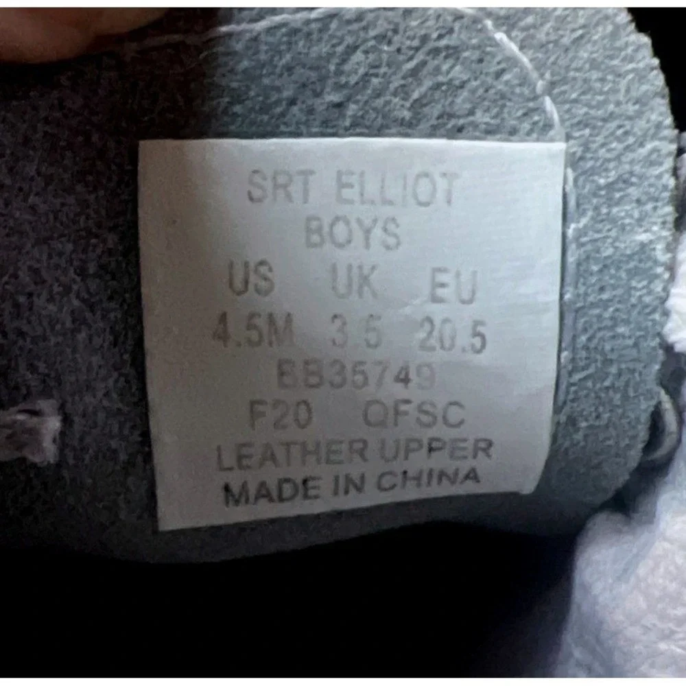 Stride Rite White Elliot Baby Toddler Walking Shoes Boys‎ 4.5W EUC